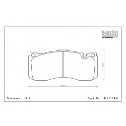  Endless EIP144 Brembo 6 pot BMW M Sport / Mini R56 JCW GP2