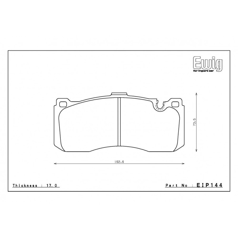  Endless EIP144 Brembo 6 pot BMW M Sport / Mini R56 JCW GP2