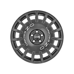 OZ Racing Rally Racing Dark Graphite + Silver Lettering