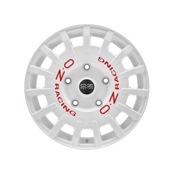 OZ Racing Rally Racing VAN Race White + Red Lettering