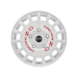 OZ Racing Rally Racing VAN Race White + Red Lettering