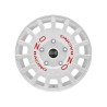 OZ Racing Rally Racing VAN Race White + Red Lettering