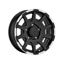 Sparco Wheels Dakar Jimny Matt Black Lip Polished