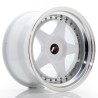 Japan Racing JR6 White With Machined Lip