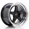 Japan Racing JR6 Glossy Black With Machined Lip