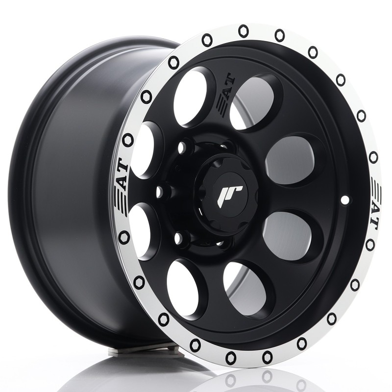 Japan Racing JRX4 Matt Black With Machined Lip