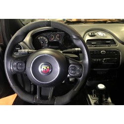 Adattatore + distanziale per volante 595 Abarth su Punto Abarth 