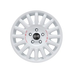 OZ Racing Rally Raid Race White + Red Lettering
