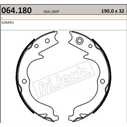 Subaru Impreza GE-GH-GR-GV (07-11) - Ganasce freno a mano mescola racing Fri.Tech.