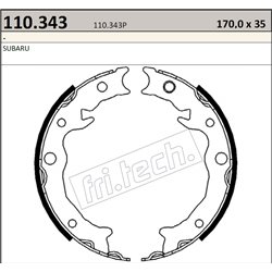 Subaru Impreza GR-GV (07-11) - Ganasce freno a mano mescola racing Fri.Tech.