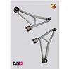Abarth 500-DNA Racing front suspension arms kit