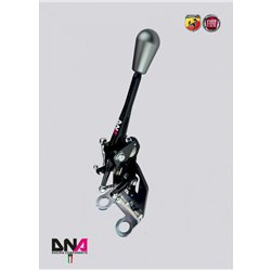 Abarth 500-DNA Racing black anodized adjustable short shifter kit