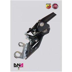 Abarth 500-Kit torretta cambio regolabile anodizzata nera DNA Racing