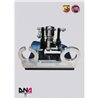 Abarth 500-DNA Racing black anodized adjustable short shifter kit