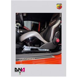 Abarth 500-DNA Racing Sabelt seat lowering kit (driver side)