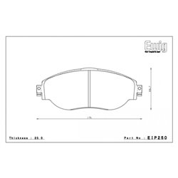 Endless EIP250 VAG 340mm Golf 7 R-GTI-TDI / S3 8V / Leon Cupra / Formentor