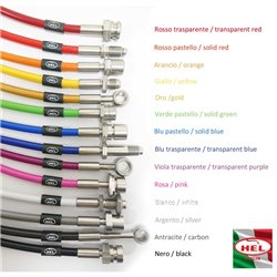 HEL per Mitsubishi Eclipse MK2 2.0 GS / GS-T 1995-1999 tubi freno aeronautici in treccia metallica
